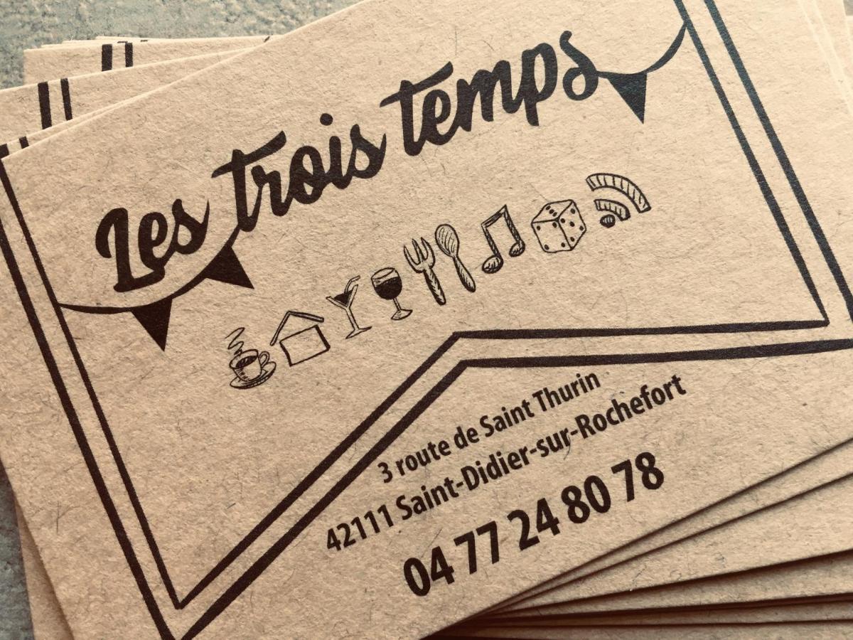 Les Trois Temps Ξενοδοχείο Saint-Didier-sur-Rochefort Εξωτερικό φωτογραφία